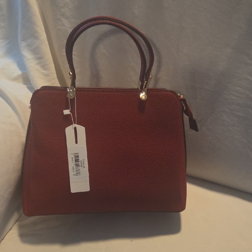 Elegant Red Handbag
